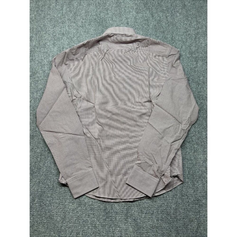 UNTUCKit Gargiulo Shirt Mens S Maroon Button Up Long Sleeve Wrinkle Free New - Picture 8 of 12